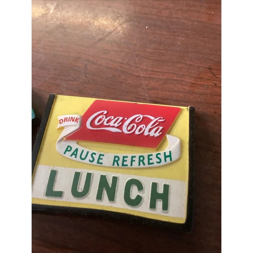 Vintage Coca Cola Refrigerator Magnets Advertising Retro Style Bottle